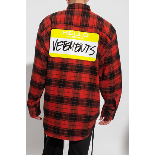 Рубашка Vetements 
