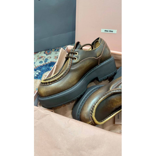 Женские лоферы MIU MIU 
