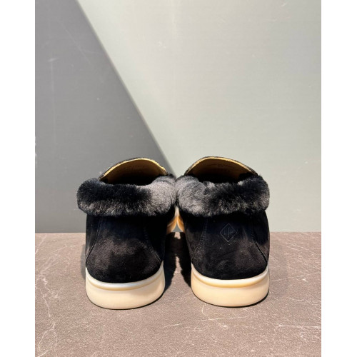 Мокасины Loro Piana с мехом 