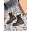 Женские сапоги ботинки MIU MIU