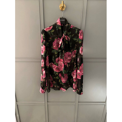 Шелковая блузка Dolce & Gabbana