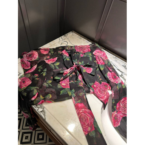 Шелковая блузка Dolce & Gabbana
