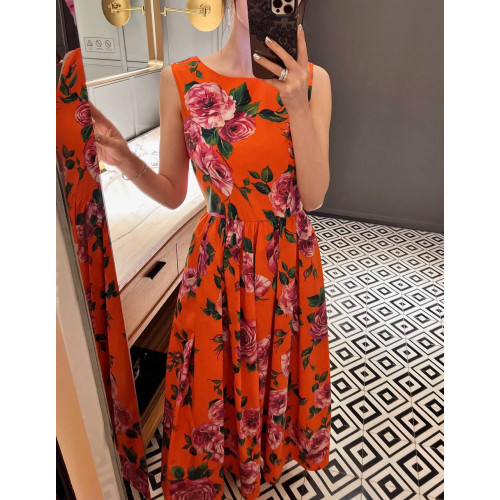Хлопковое платье Dolce Gabbana