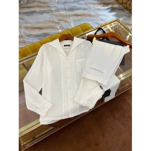 Мужской костюм из премиум льна Dolce & Gabbana RC