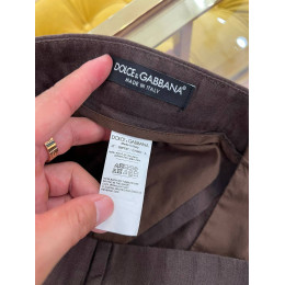 Мужской костюм из премиум льна Dolce & Gabbana RC 