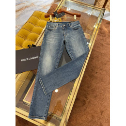 Джинсы из высококачественного Denim Premium Dolce & Gabbana RC 