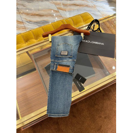 Джинсы из высококачественного Denim Premium Dolce & Gabbana RC 