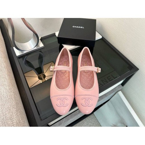 Балетки Chanel овечья кожа