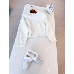Укороченное худи Hermes