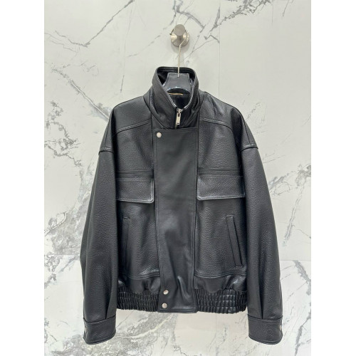 Кожаная куртка Saint Laurent