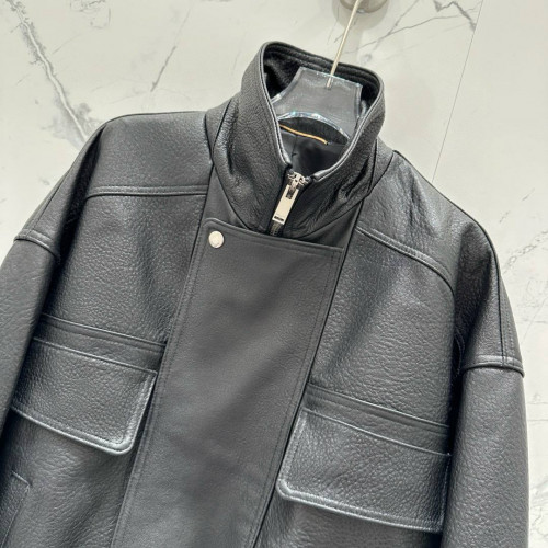 Кожаная куртка Saint Laurent