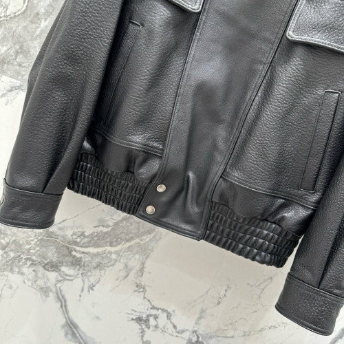 Кожаная куртка Saint Laurent