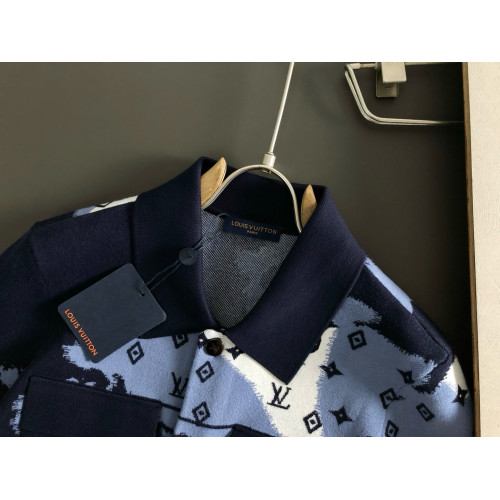 Куртка Louis Vuitton темно-синяя 