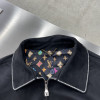 Замшевая куртка бомбер Louis Vuitton 