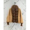 Пальто Fendi мех песца кашемир