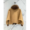Пальто Fendi мех песца кашемир
