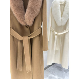 Пальто Max Mara кашемир лиса 