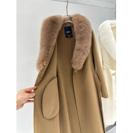 Пальто Max Mara кашемир лиса 