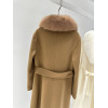 Пальто Max Mara кашемир лиса 