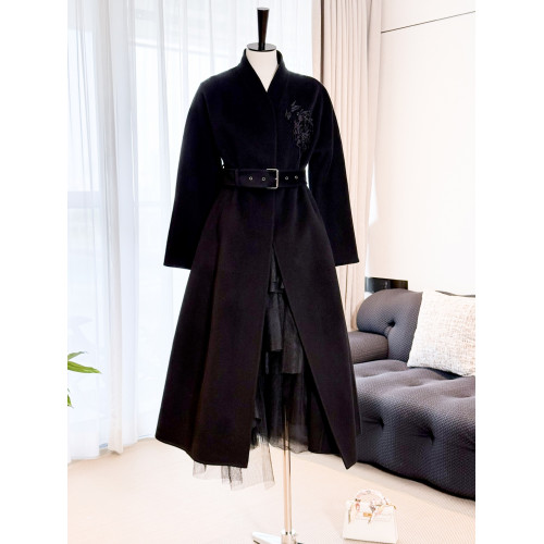 Пальто Christian Dior кашемир шерсть