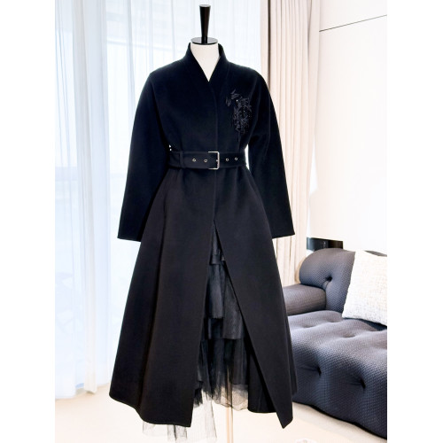 Пальто Christian Dior кашемир шерсть