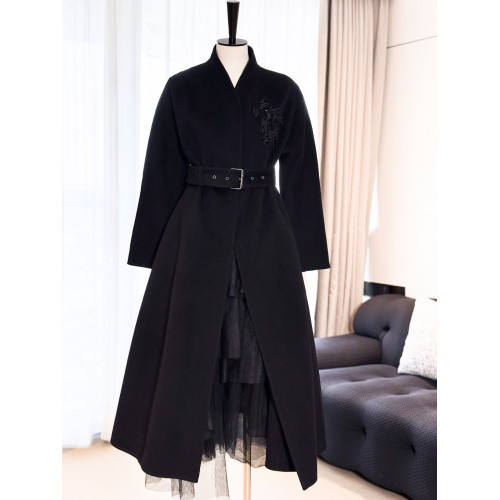 Пальто Christian Dior кашемир шерсть