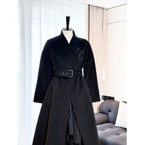 Пальто Christian Dior кашемир шерсть
