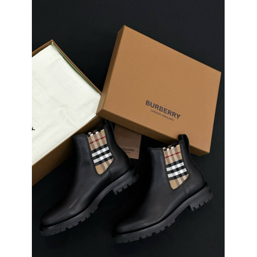 Ботинки Burberry телячья кожа