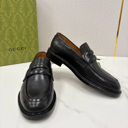 Лоферы Gucci телячья кожа 