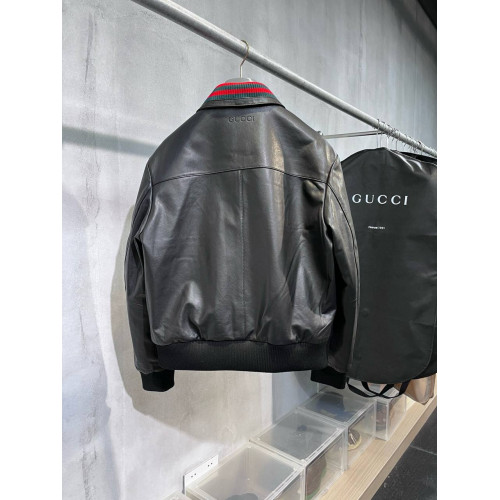 Кожаная куртка Gucci