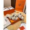 Меховые тапочки Hermès