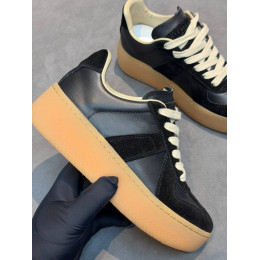 Кеды на высокий платформе Maison Margiela