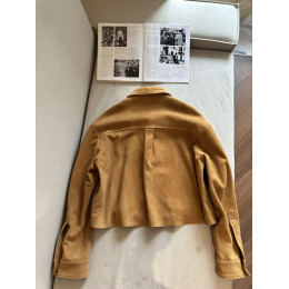 Замшевая куртка Miu Miu 
