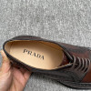 Туфли дерби мужские из телячьей кожи Prada