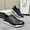 Мужские кроссовки из козьей кожи Berluti