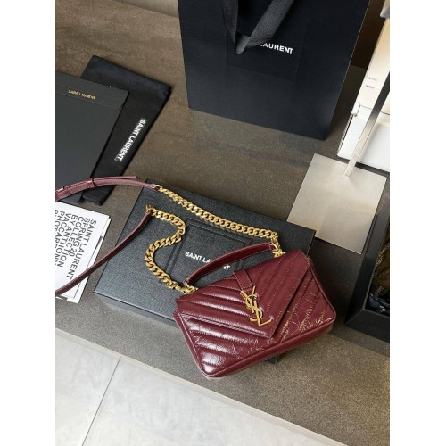 Женская сумка Saint Laurent телячья кожа ZP
