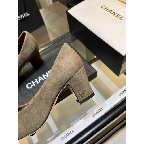 Туфли женские замша Chanel ZP