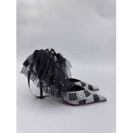 Туфли женские со стразами Christian Louboutin