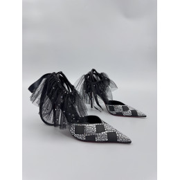 Туфли женские со стразами Christian Louboutin