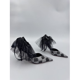 Туфли женские со стразами Christian Louboutin