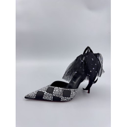 Туфли женские со стразами Christian Louboutin