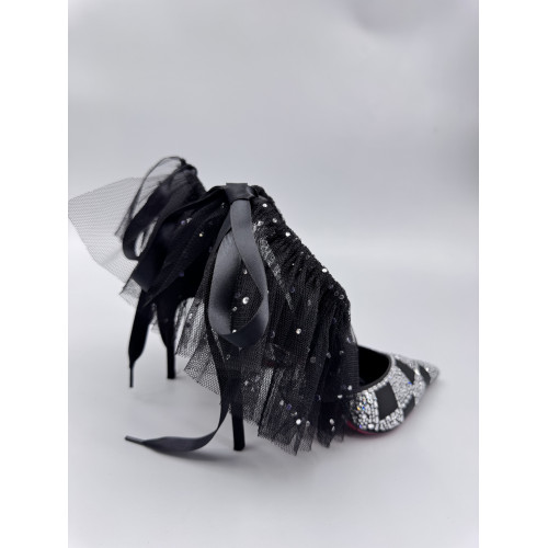 Туфли женские со стразами Christian Louboutin