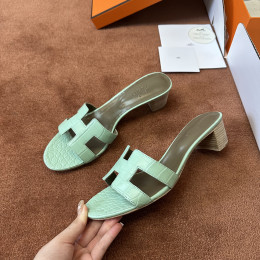 Босоножки Hermes  Oasis кожа крокодила