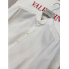 Белая блуза с объёмными рукавами Valentino 