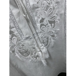 Льняная кружевная рубашка Ermanno Scervino