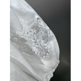 Льняная кружевная рубашка Ermanno Scervino