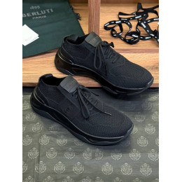 Кроссовки Berluti черного цвета