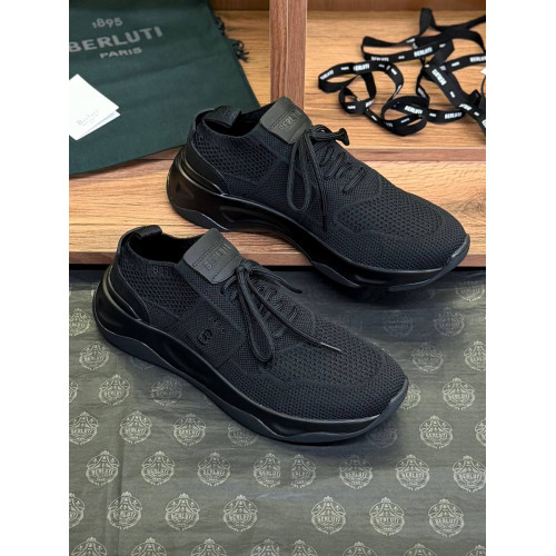 Кроссовки Berluti черного цвета