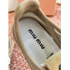 Кроссовки Miu Miu бежевого цвета