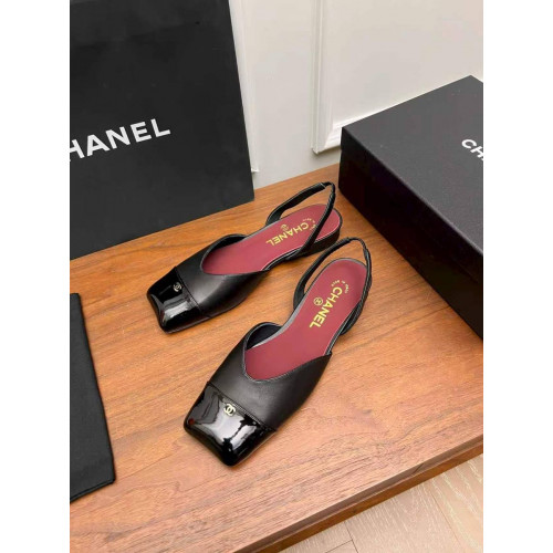 Балетки Chanel черного цвета